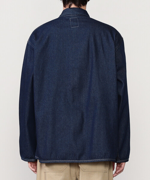 【DANTON】デニムカバーオール　ジャケット DANTON | コットンデニム カバーオール MEN（デニムジャケット