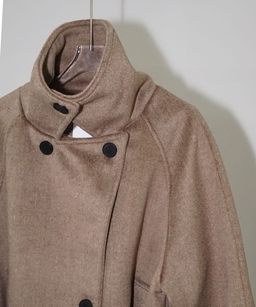 chuclla（チュクラ）の「ステンカラーショートコート chw25a052（その他アウター・レディース・ベージュ・FREE）」の20枚目の写真