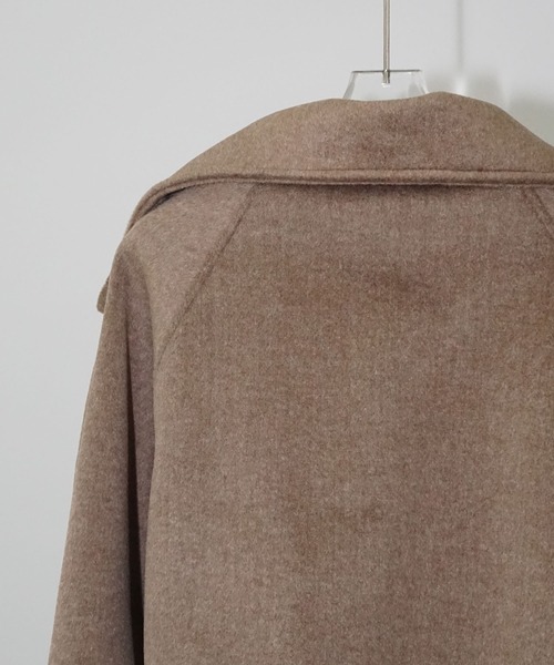 chuclla（チュクラ）の「ステンカラーショートコート chw25a052（その他アウター・レディース・ベージュ・FREE）」の22枚目の写真