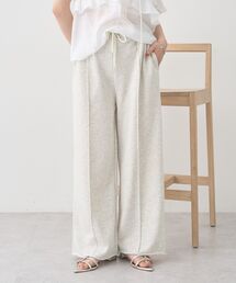 earth music&ecology | センターシームタックスウェットパンツ(その他パンツ)