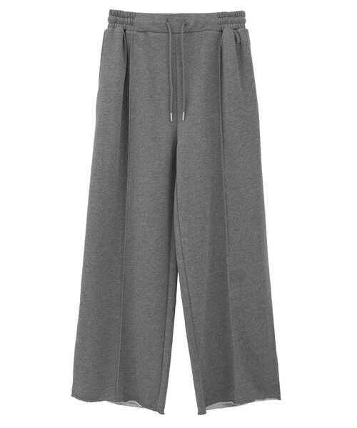 earth music&ecology（アースミュージックアンドエコロジー）の「センターシームタックスウェットパンツ（その他パンツ・レディース・チャコールグレー/ホワイト系その他・FREE）」の17枚目の写真