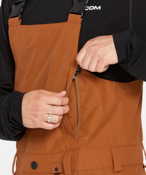VOLCOM(ボルコム)の「【VOLCOM/ボルコム】Mens V.Co Sparta Bib Overalls /スキースノーボードビブパンツ(その他パンツ・メンズ・レッド/オリーブ/ブラック・LARGE/MEDIUM/SMALL/X-LARGE)」の15枚目の写真
