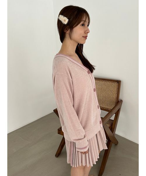 SNIDEL HOME(スナイデルホーム)の「チェリーシリーズプリーツパンツ(ルームウェア/パジャマ・レディース・レッド/ピンク/ベージュ・F)」の11枚目の写真