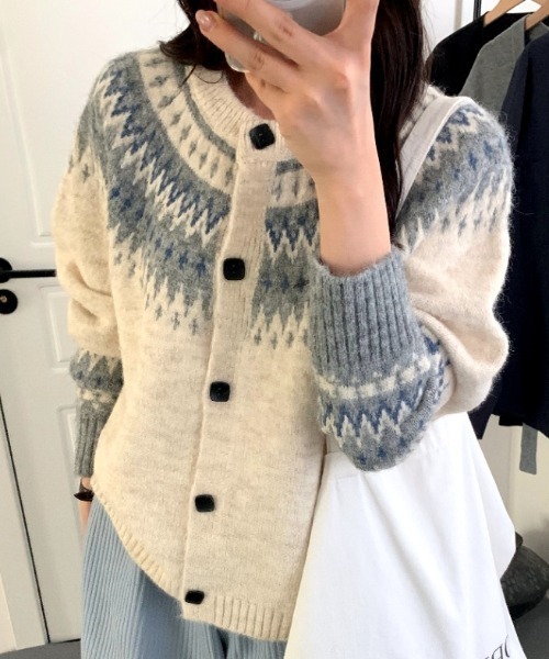6/8まで 25ss アパルトモン Cardigan カーディガン 2WAY KNIT CARDIGAN（カーディガン）｜L'Appartement