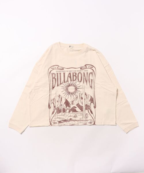 BILLABONG（ビラボン）の「BILLABONG/ビラボン キッズ 長袖 Tシャツ ロンT クロップド丈 DESERT WANDERING LS TEE BF016-070（Tシャツ/カットソー・キッズ・バーガンディー/オフホワイト・150cm/140cm/130cm）」の16枚目の写真
