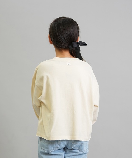 BILLABONG（ビラボン）の「BILLABONG/ビラボン キッズ 長袖 Tシャツ ロンT クロップド丈 DESERT WANDERING LS TEE BF016-070（Tシャツ/カットソー・キッズ・バーガンディー/オフホワイト・150cm/140cm/130cm）」の5枚目の写真