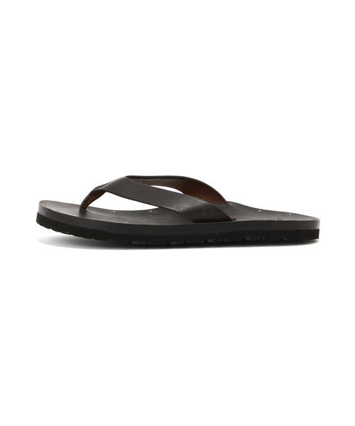 schott(ショット)の「VASCO/ヴァスコ/LEATHER MARINE SANDAL/レザー マリン サンダル(サンダル・メンズ・ブラック・L/M/XL)」の2枚目の写真
