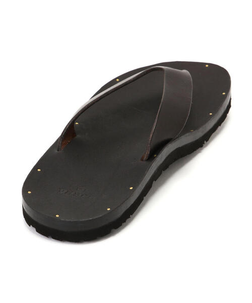 schott(ショット)の「VASCO/ヴァスコ/LEATHER MARINE SANDAL/レザー マリン サンダル(サンダル・メンズ・ブラック・L/M/XL)」の3枚目の写真