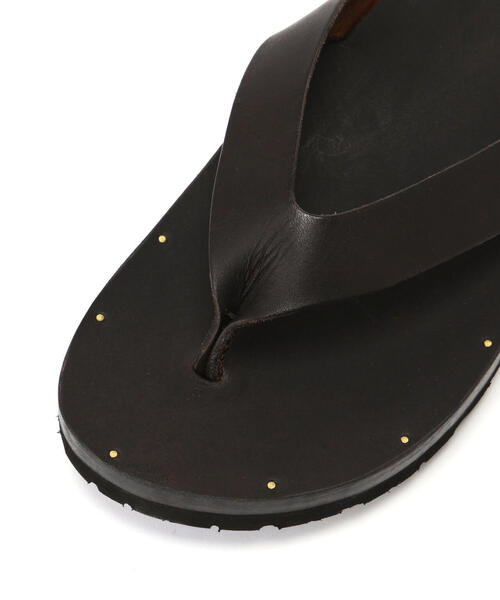 schott(ショット)の「VASCO/ヴァスコ/LEATHER MARINE SANDAL/レザー マリン サンダル(サンダル・メンズ・ブラック・L/M/XL)」の4枚目の写真