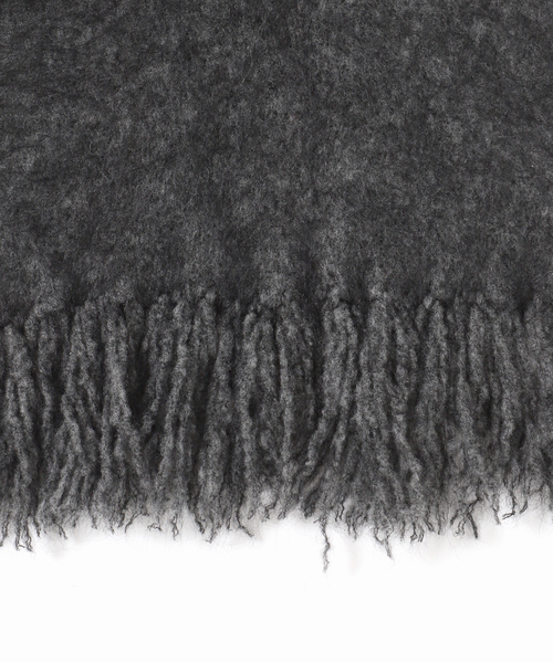 EDIFICE（エディフィス）の「E. 3GG ウール/モヘア ストール（マフラー・メンズ・イエロー/ピンク/ブルー/チャコールグレー・FREE）」の11枚目の写真