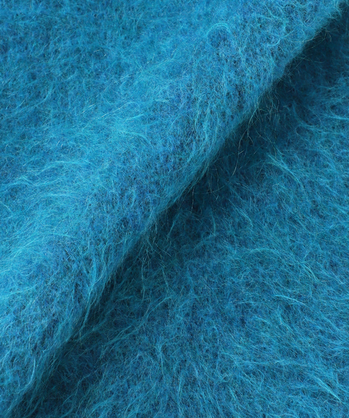 EDIFICE（エディフィス）の「E. 3GG ウール/モヘア ストール（マフラー・メンズ・イエロー/ピンク/ブルー/チャコールグレー・FREE）」の14枚目の写真