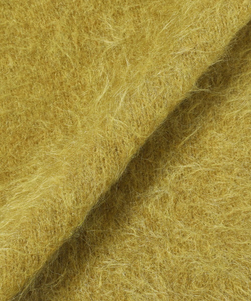 EDIFICE（エディフィス）の「E. 3GG ウール/モヘア ストール（マフラー・メンズ・イエロー/ピンク/ブルー/チャコールグレー・FREE）」の16枚目の写真