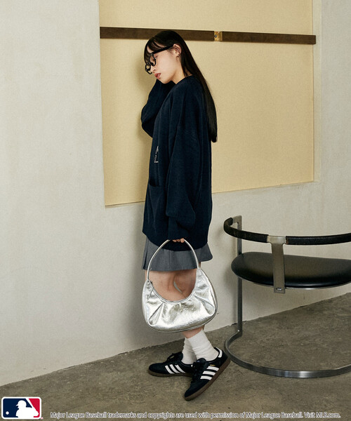 MARY QUANT(マリークワント)の「MLB × MARY QUANT /エムエルビー × マリークワント MLB×MARY QUANT PATCH KNIT CARDIGAN/ロゴパッチニットカーディガン(限定展開)(カーディガン/ボレロ・メンズ・ブラウン/ネイビー/ブラック・MEDIUM/SMALL/LARGE)」の10枚目の写真