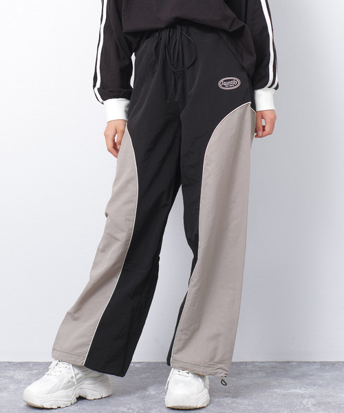 RiCO SUCRE（リコシュクレ）の「パイピングナイロンパンツ（その他パンツ・キッズ・ブラック/サックスブルー/グレイッシュベージュ・165/160/150/140/130）」の21枚目の写真