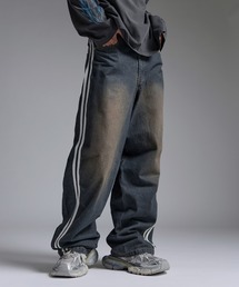 Buyer's Select/サイドラインカーブデニムパンツ【UNISEX】
