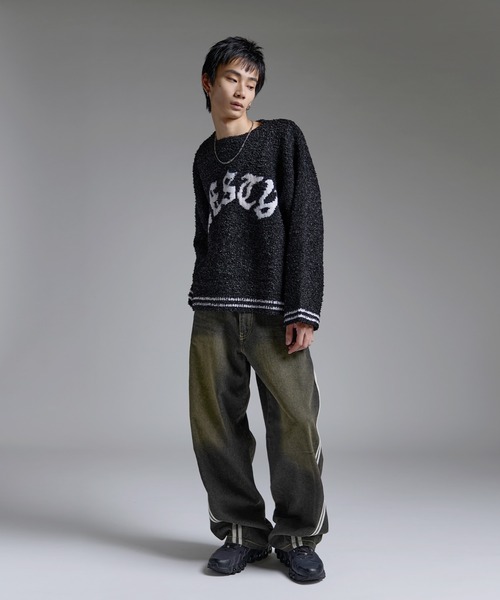 MSG（エムエスジー）の「Buyer's Select/サイドラインカーブデニムパンツ【UNISEX】（デニムパンツ・メンズ・ブルー/サックスブルー/ブラック・L/M）」の19枚目の写真