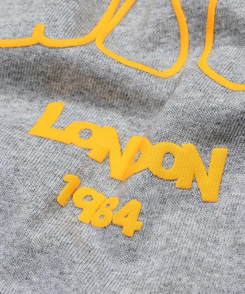 The DUFFER of ST.GEORGE（ザダファーオブセントジョージ）の「GRAFFITI FONT PARKA：グラフィティフォント プルオーバーパーカー（パーカー・メンズ・グレー/ホワイト・X-LARGE/LARGE/MEDIUM）」の7枚目の写真