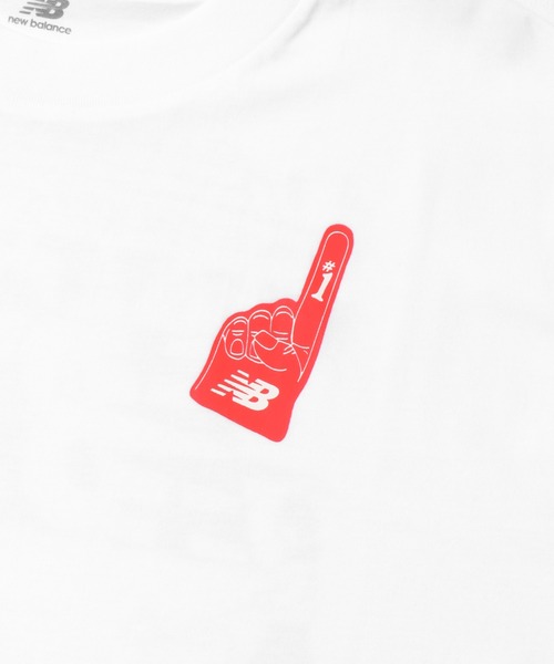 URBAN RESEARCH(アーバンリサーチ)の「NEW BALANCE スタジアムショートスリーブTシャツ(Tシャツ/カットソー・メンズ・ホワイト・MEDIUM/LARGE/X-LARGE/XX-LARGE)」の3枚目の写真