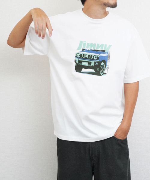 ZIP FIVE(ジップファイブ)の「ヘビーウェイト Jimny ジムニーシエラ 天竺半袖Tシャツ(Tシャツ/カットソー・メンズ・イエロー/ピンク/ホワイト・MEDIUM/LARGE/X-LARGE)」の7枚目の写真