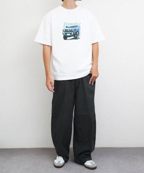 ZIP FIVE(ジップファイブ)の「ヘビーウェイト Jimny ジムニーシエラ 天竺半袖Tシャツ(Tシャツ/カットソー・メンズ・イエロー/ピンク/ホワイト・MEDIUM/LARGE/X-LARGE)」の9枚目の写真
