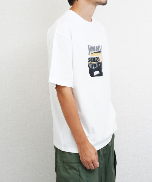 ZIP FIVE(ジップファイブ)の「ヘビーウェイト Jimny ジムニーシエラ 天竺半袖Tシャツ(Tシャツ/カットソー・メンズ・イエロー/ピンク/ホワイト・MEDIUM/LARGE/X-LARGE)」の10枚目の写真