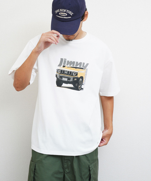 ZIP FIVE(ジップファイブ)の「ヘビーウェイト Jimny ジムニーシエラ 天竺半袖Tシャツ(Tシャツ/カットソー・メンズ・イエロー/ピンク/ホワイト・MEDIUM/LARGE/X-LARGE)」の11枚目の写真