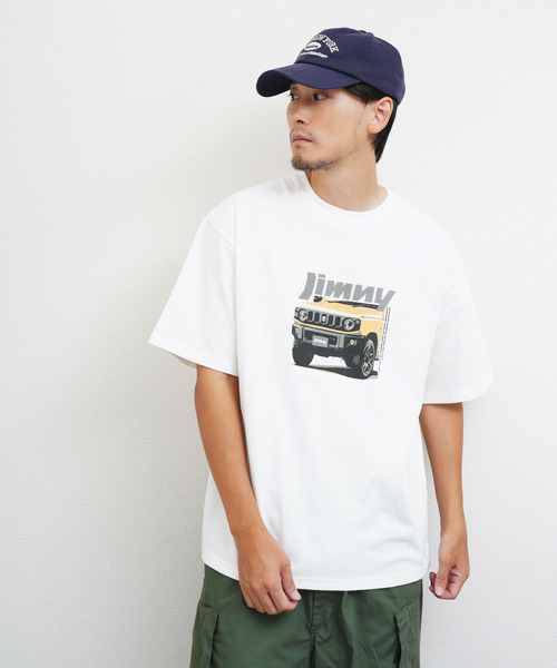 ZIP FIVE(ジップファイブ)の「ヘビーウェイト Jimny ジムニーシエラ 天竺半袖Tシャツ(Tシャツ/カットソー・メンズ・イエロー/ピンク/ホワイト・MEDIUM/LARGE/X-LARGE)」の12枚目の写真