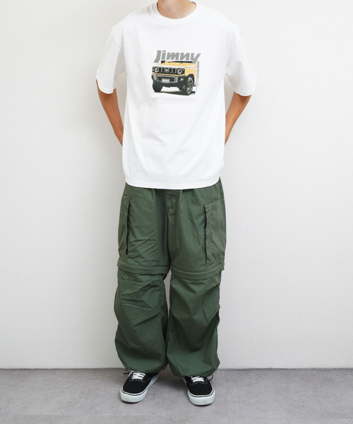 ZIP FIVE(ジップファイブ)の「ヘビーウェイト Jimny ジムニーシエラ 天竺半袖Tシャツ(Tシャツ/カットソー・メンズ・イエロー/ピンク/ホワイト・MEDIUM/LARGE/X-LARGE)」の13枚目の写真