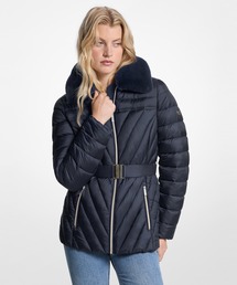 MICHAEL KORS（マイケルコース）の「BELTED DOWN W ZIPS アウター
