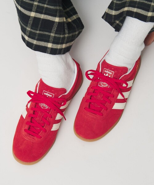 adidas Originals（アディダスオリジナルス）の「＜adidas Originals＞GAZELLE LO PRO/スニーカー（スニーカー・レディース・ブラック/レッド・24.5cm/23cm/25cm/24cm/22.5cm/23.5cm）」の7枚目の写真