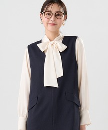 BRICK HOUSE by TOKYO SHIRT（ブリックハウス）の「ウーリッシュ素材 ジャンパースカート セットアップ可能（ジャンパースカート）」