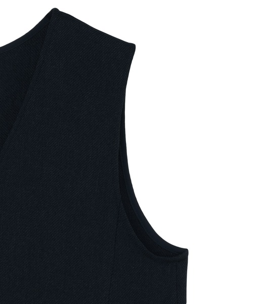 TOKYO SHIRTS（トウキョウシャツ）の「ウーリッシュ素材 ジャンパースカート セットアップ可能（ジャンパースカート・レディース・ブラウン/ネイビー・M/L/LL）」の12枚目の写真