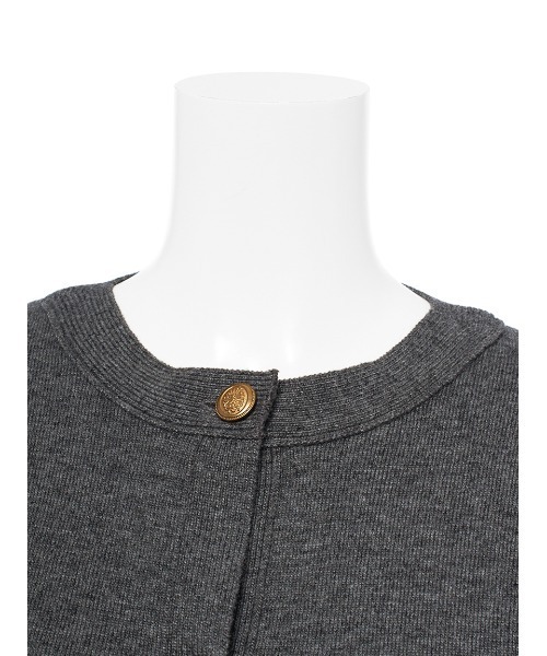 フェイス金釦カーデ