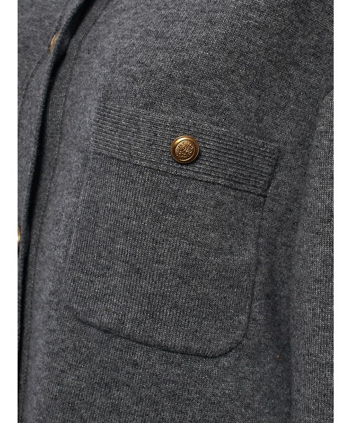 し*き様 フェイス金釦カーデ し*き様 フェイス金釦カーデ - メルカリ