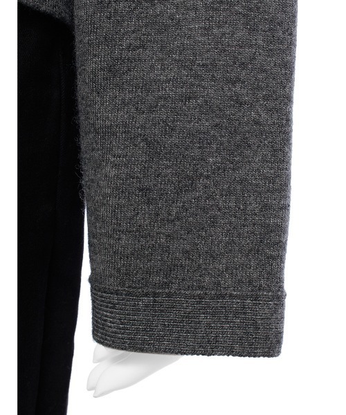 Mila Owen（ミラオーウェン）の「フェイス金釦カーデ（カーディガン/ボレロ・レディース・アイボリー/ブラック/グレー・0/1）」の11枚目の写真