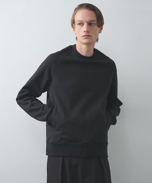 ATTACHMENT（アタッチメント）の「【ATTACHMENT/アタッチメント】CO STRECH TERRY PULLOVER（スウェット・メンズ・チャコールグレー/ブラック・2/3）」の2枚目の写真