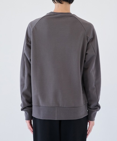 ATTACHMENT（アタッチメント）の「【ATTACHMENT/アタッチメント】CO STRECH TERRY PULLOVER（スウェット・メンズ・チャコールグレー/ブラック・2/3）」の11枚目の写真