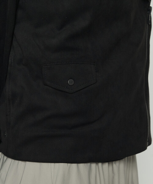 K.T KIYOKO TAKASE(キヨコタカセ)の「ストレッチスエード調 ライダースジャケット(ライダースジャケット・レディース・モカ/ブラック・7号/11号/9号)」の6枚目の写真