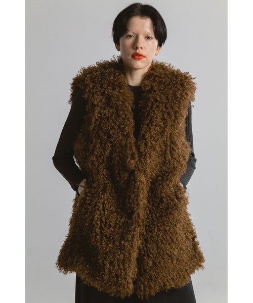 CINOH / チノ | 2023AW | CI BOA COCOON COAT / オーバー ボアコート