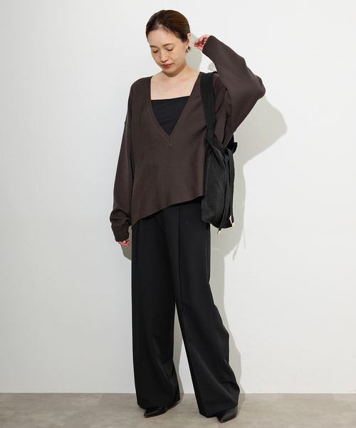 ITTI（イッチ）の「《追加4》ITTI/イッチ SLOBE別注 TOTE M（トートバッグ・レディース・ブラック/レッド・FREE）」の7枚目の写真