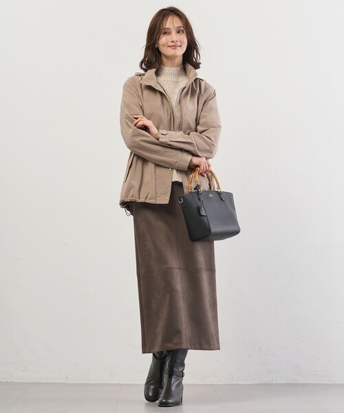 J.PRESS Ladies(J.プレス レディス)の「【WEB限定】YAK BLEND ハイネック ニット(ニット/セーター・レディース・ライトグレー系/ブラウン系/ベージュ系/ライトグリーン系・SMALL)」の19枚目の写真