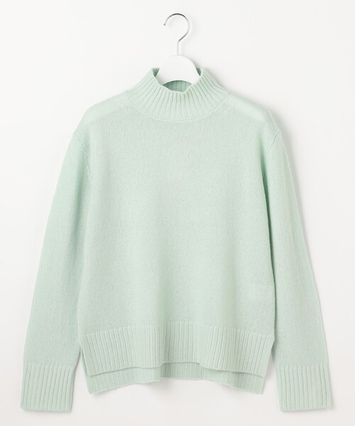 J.PRESS Ladies(J.プレス レディス)の「【WEB限定】YAK BLEND ハイネック ニット(ニット/セーター・レディース・ライトグレー系/ブラウン系/ベージュ系/ライトグリーン系・SMALL)」の21枚目の写真