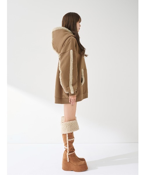 DDボアスウェットフーディー（その他アウター）｜Darich（ダーリッチ