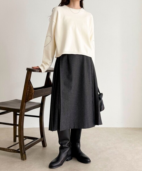 O'NEIL OF DUBLIN/オニールオブダブリン】ミディ丈スカート（スカート