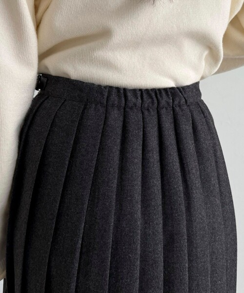 fredy emue（フレディエミュ）の「【O’NEIL OF DUBLIN/オニールオブダブリン】ミディ丈スカート（スカート・レディース・チャコールグレー/ピンク系その他・38）」の15枚目の写真