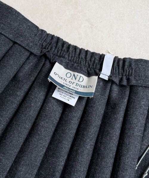 fredy emue（フレディエミュ）の「【O’NEIL OF DUBLIN/オニールオブダブリン】ミディ丈スカート（スカート・レディース・チャコールグレー/ピンク系その他・38）」の19枚目の写真