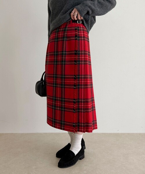 O'NEIL OF DUBLIN/オニールオブダブリン】ミディ丈スカート（スカート