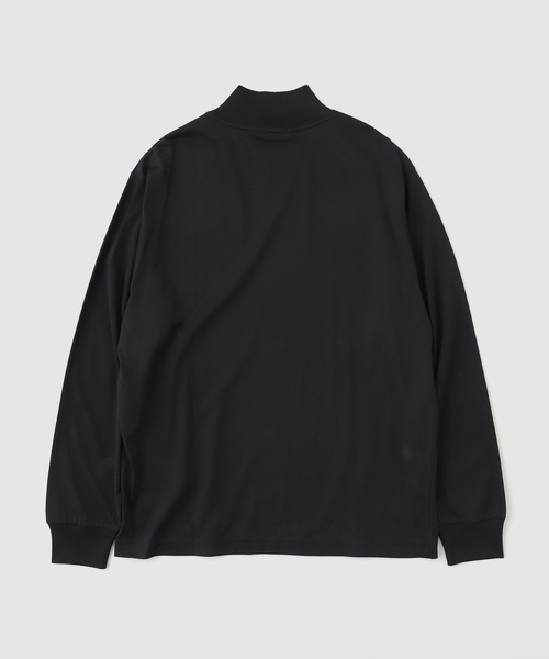 handvaerk（ハンドバーク）の「handvaerk / ハンドバーク モックネック L/S T-SHIRT（Tシャツ/カットソー・メンズ・ホワイト/ブラック・LARGE/MEDIUM）」の3枚目の写真