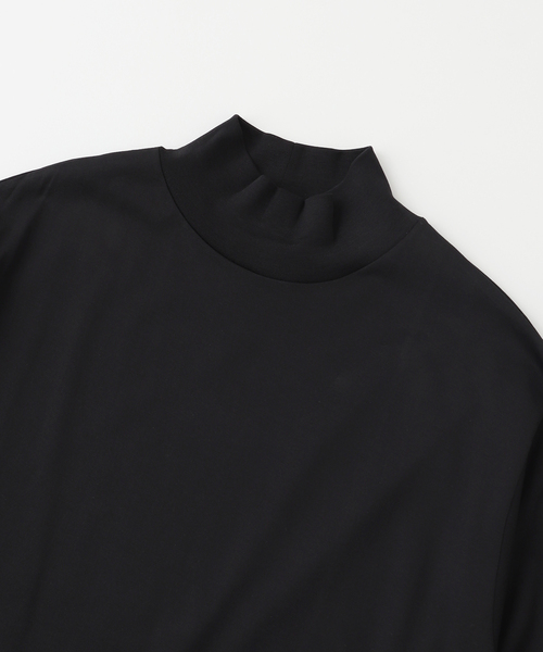 handvaerk（ハンドバーク）の「handvaerk / ハンドバーク モックネック L/S T-SHIRT（Tシャツ/カットソー・メンズ・ホワイト/ブラック・LARGE/MEDIUM）」の7枚目の写真