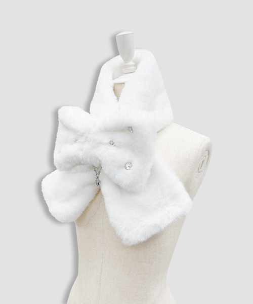 Honey Cinnamon（ハニーシナモン）の「ロゴチャーム付きビジューリボン